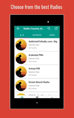 Alternative Country Radio android App screenshot 9