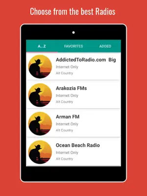 Alternative Country Radio android App screenshot 4