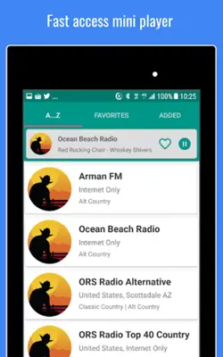 Alternative Country Radio android App screenshot 6